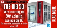 We're celebrating the 50th Atlantis supplied in the UK - The industries rack washer of choice since 2015